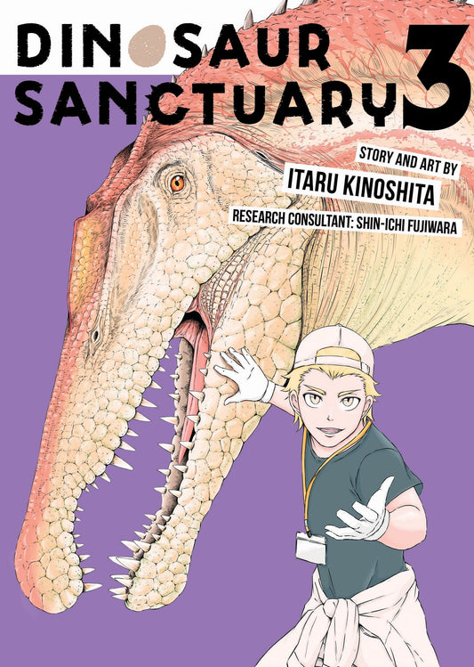 Dinosaur Sanctuary Vol. 3 English Manga cover