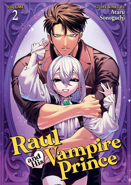 Raul and His Vampire Prince Vol. 2 English BL Manga cover