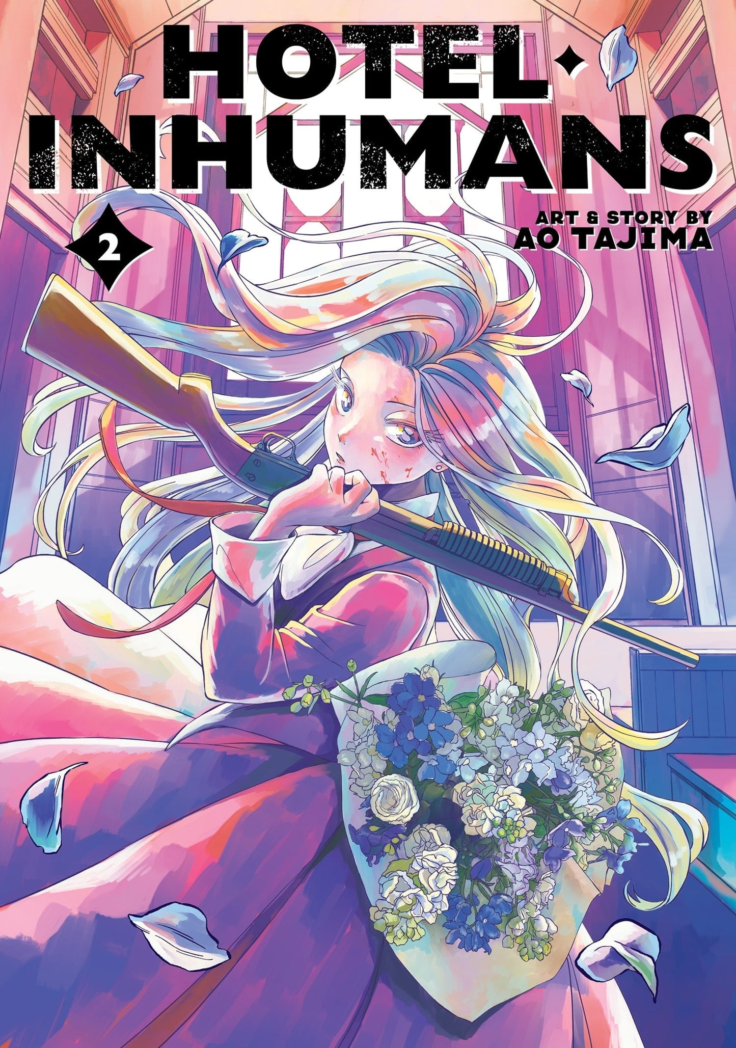Hotel Inhumans Vol. 2 English Manga cover