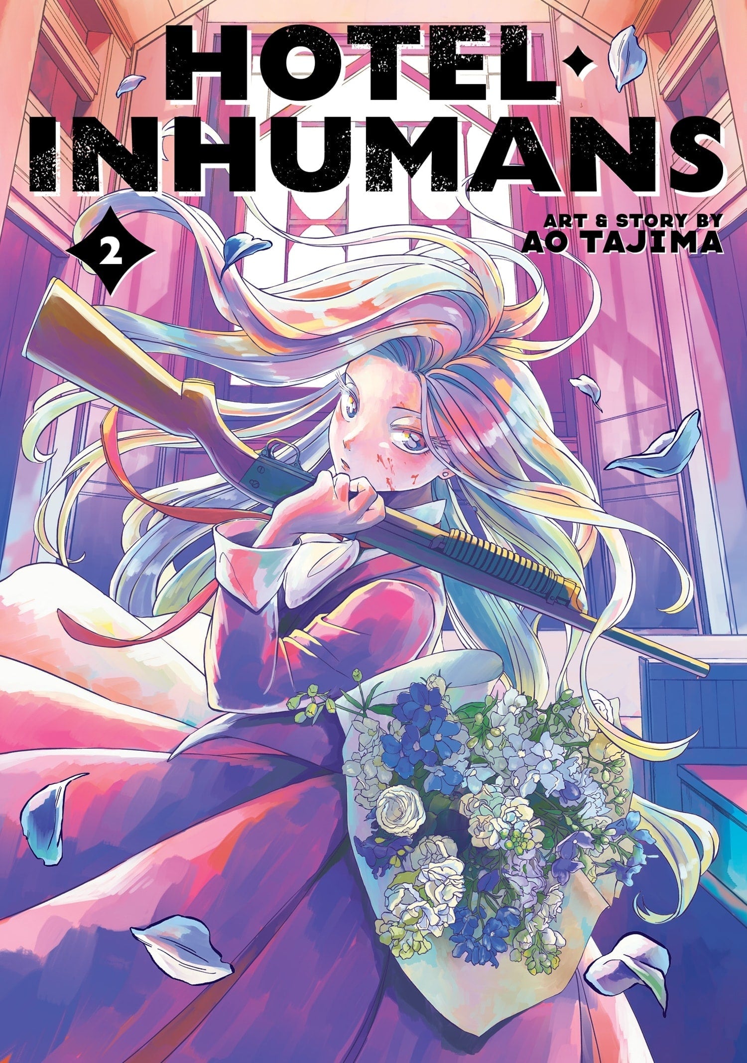 Hotel Inhumans Vol. 2 English Manga cover
