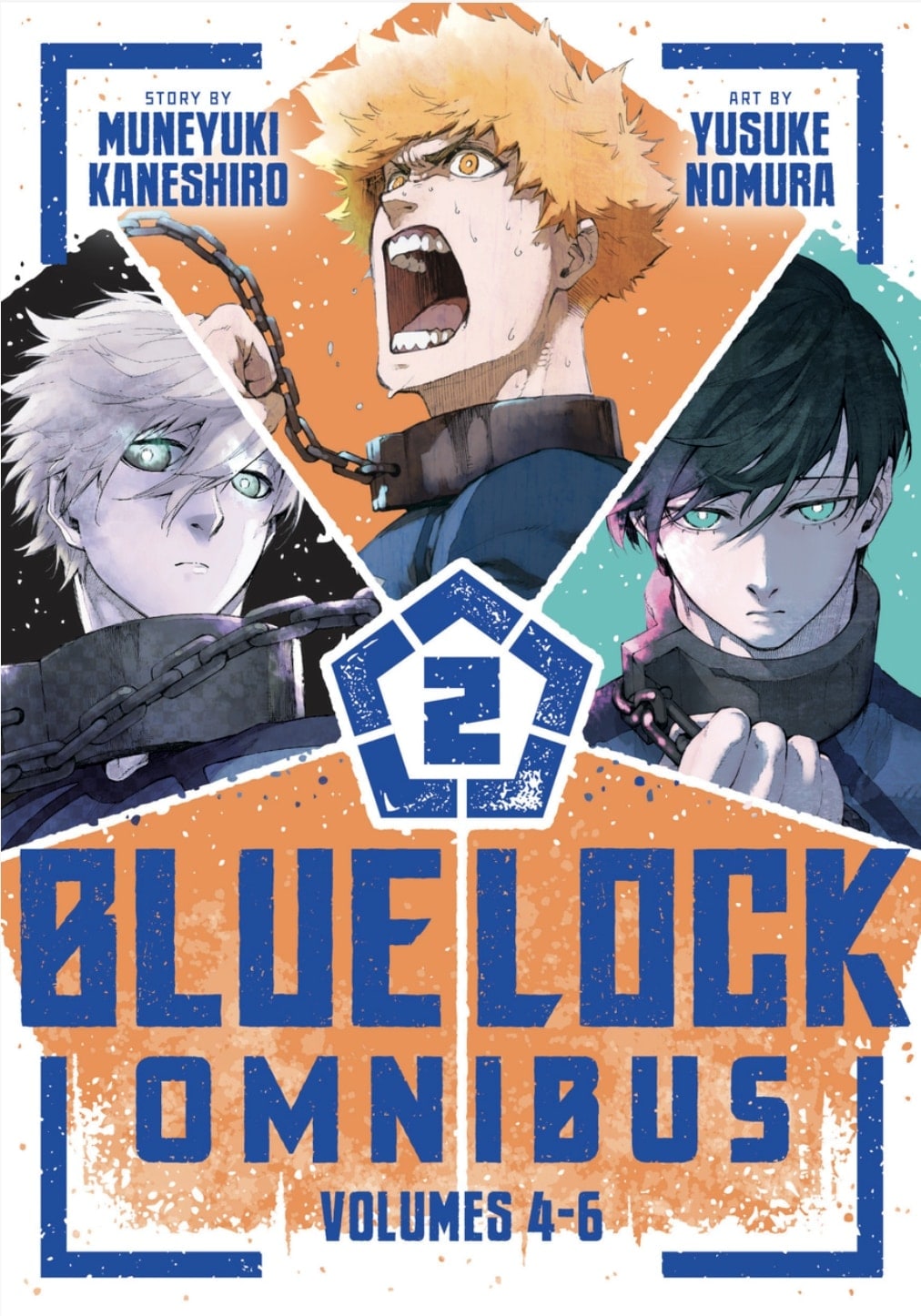 Blue Lock Omnibus Vol. 2 cover