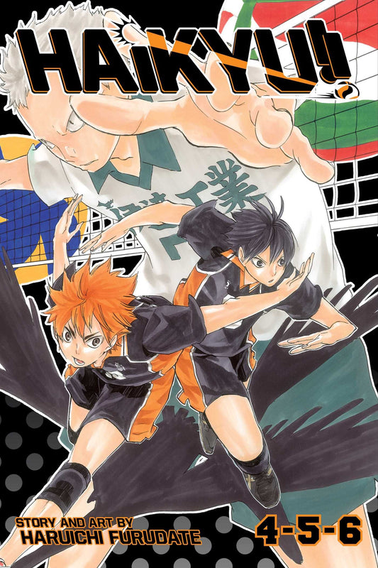 Haikyu!! (3-in-1 Edition), Vol. 2 : Includes vols. 4, 5 & 6 Volume 2-9781974747108