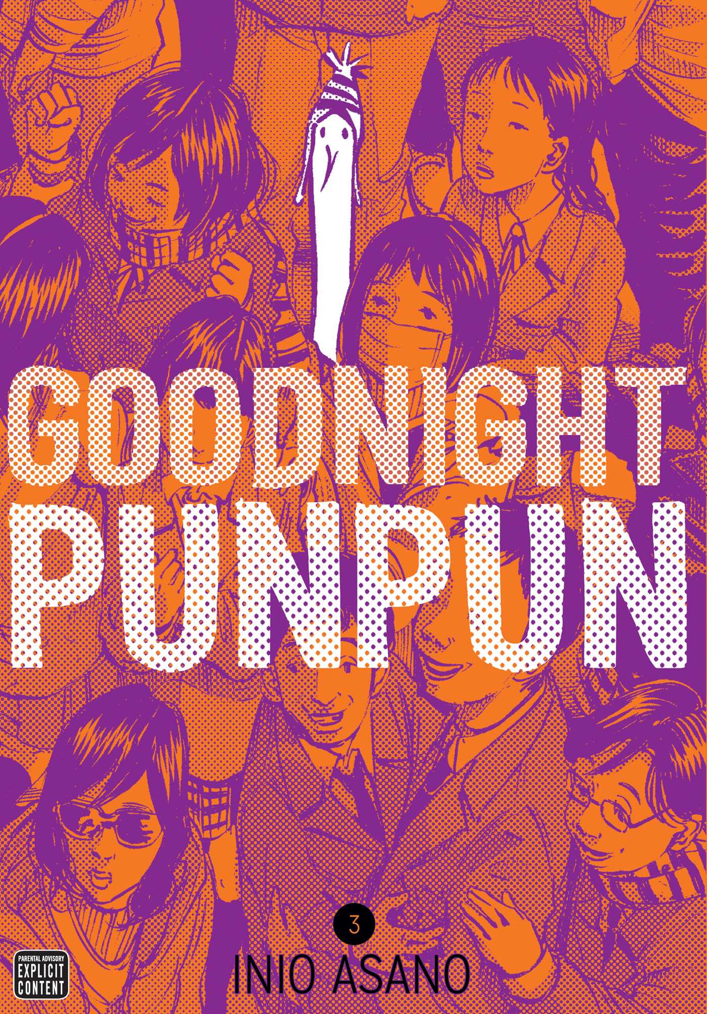 Goodnight Punpun Vol. 3 English Manga Paperback book cover