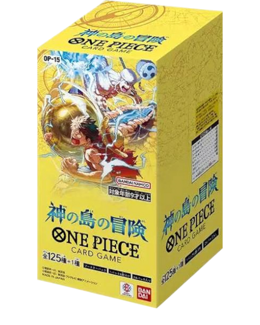 One Piece OP-15 Booster Box Japanese Adventure on KAMI's Island (NEW)