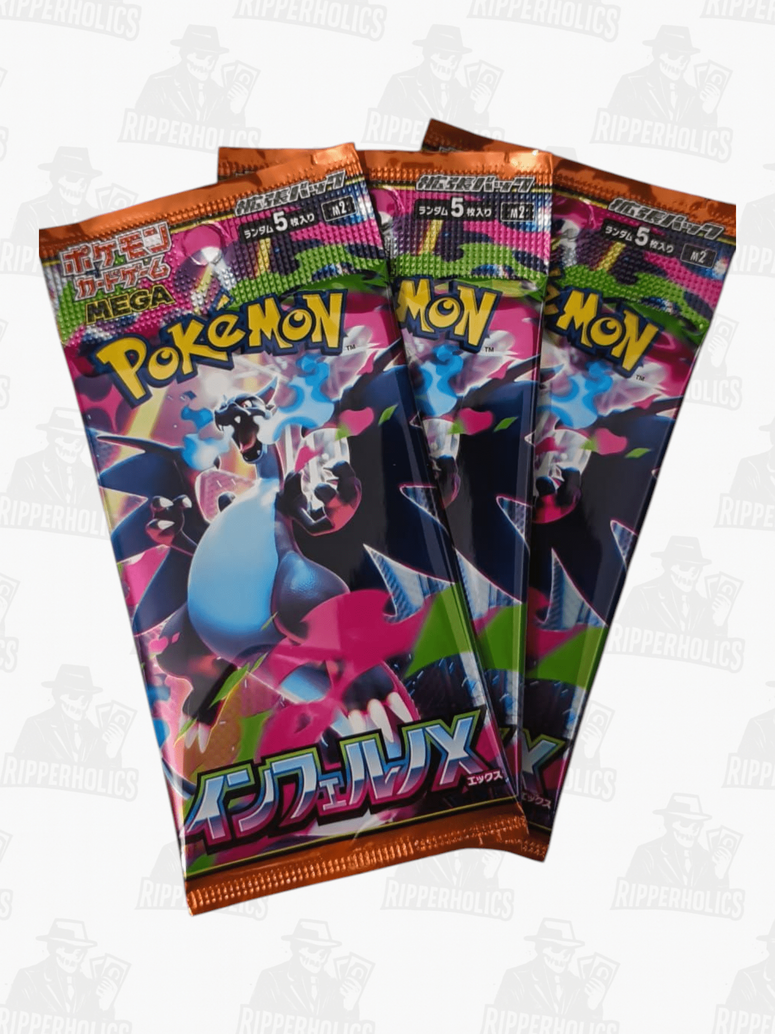 Inferno X - Booster Pack - Japanese - Factory Sealed - Ripperholics