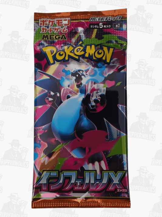 Inferno X - Booster Pack - Japanese - Factory Sealed - Ripperholics