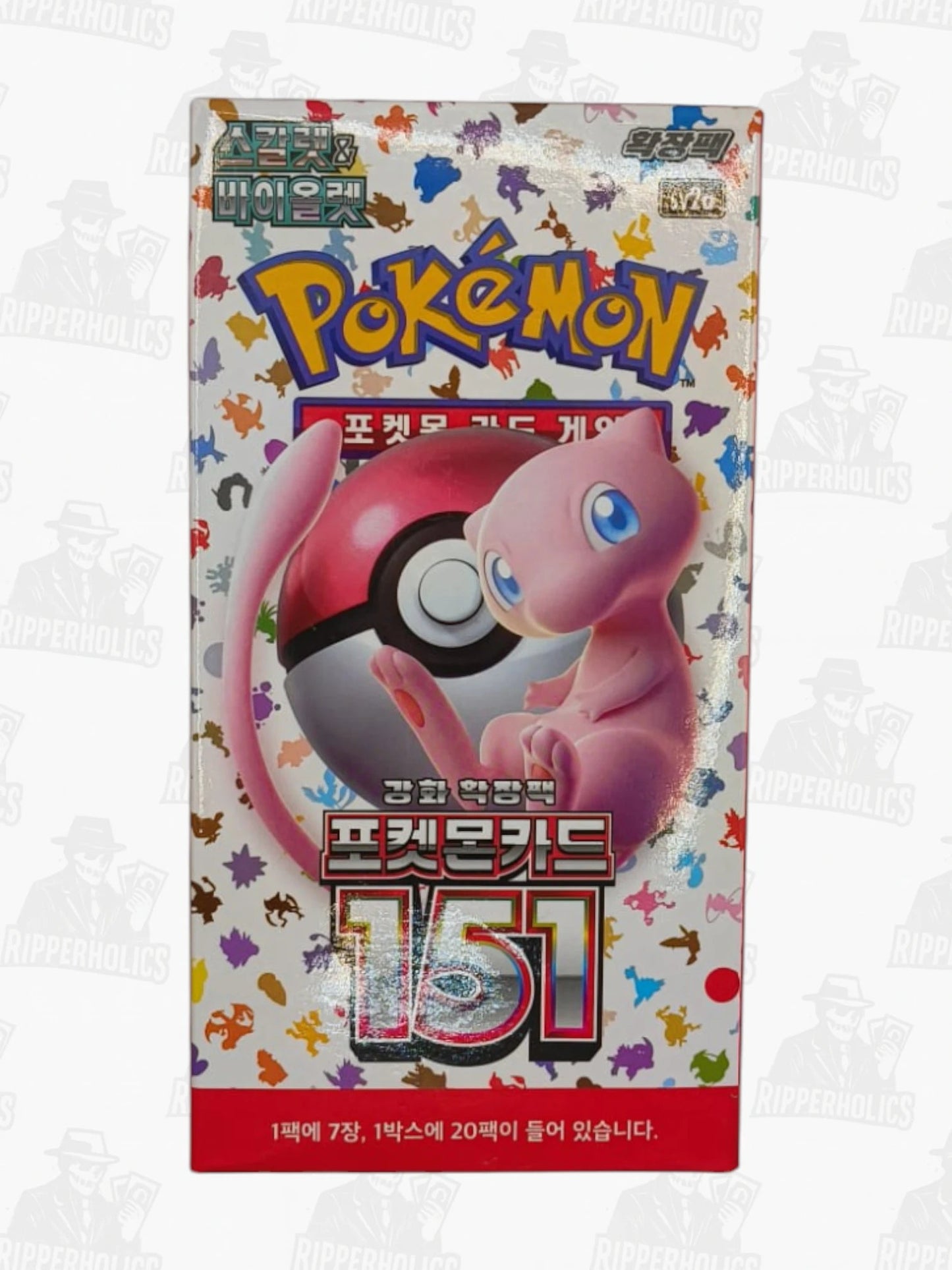 Pokemon 151 Booster Box - Korean - Sealed - Ripperholics