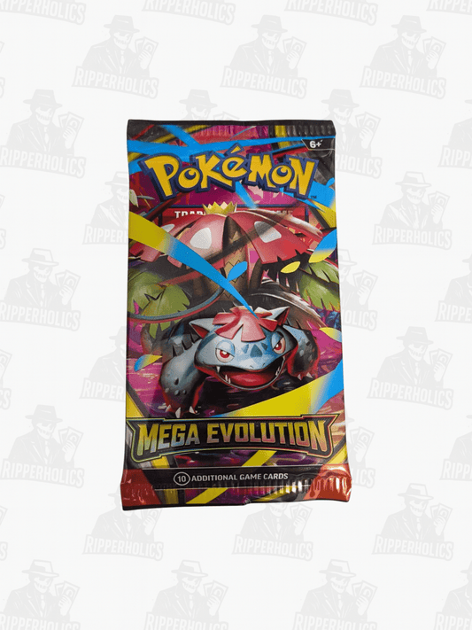 Pokemon Mega Evolutions Booster Pack - Random Art - Factory Sealed - Ripperholics