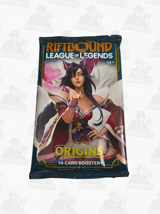 Riftbound Origins - Booster Pack - Factory Sealed - Ripperholics
