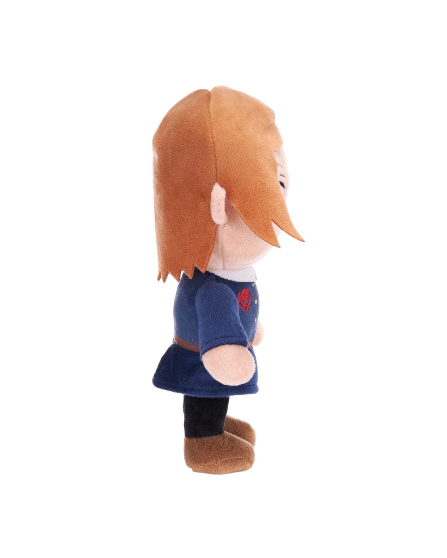 Ripperholics Jujutsu Kaisen Nobara Kugisaki 10-inch plush soft toy viewed from the side