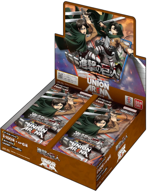 Union Arena Attack on Titan UA23BT Booster Box Japanese (NEW)