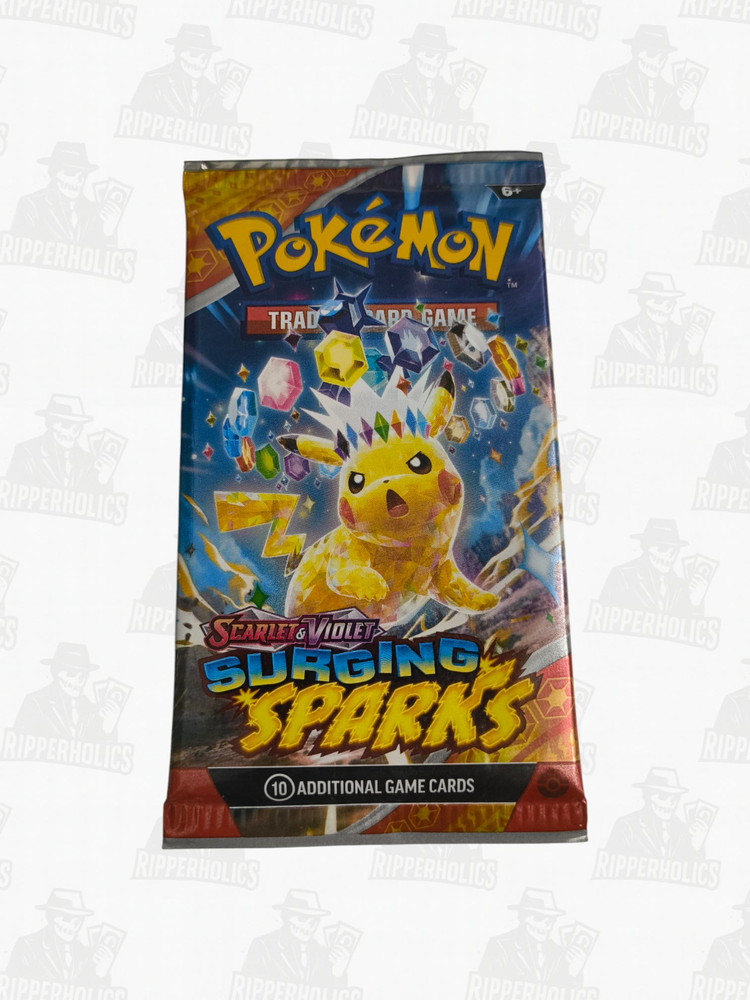 Surging Sparks Booster Pack - Factory Sealed (Random Artwork) - Ripperholics