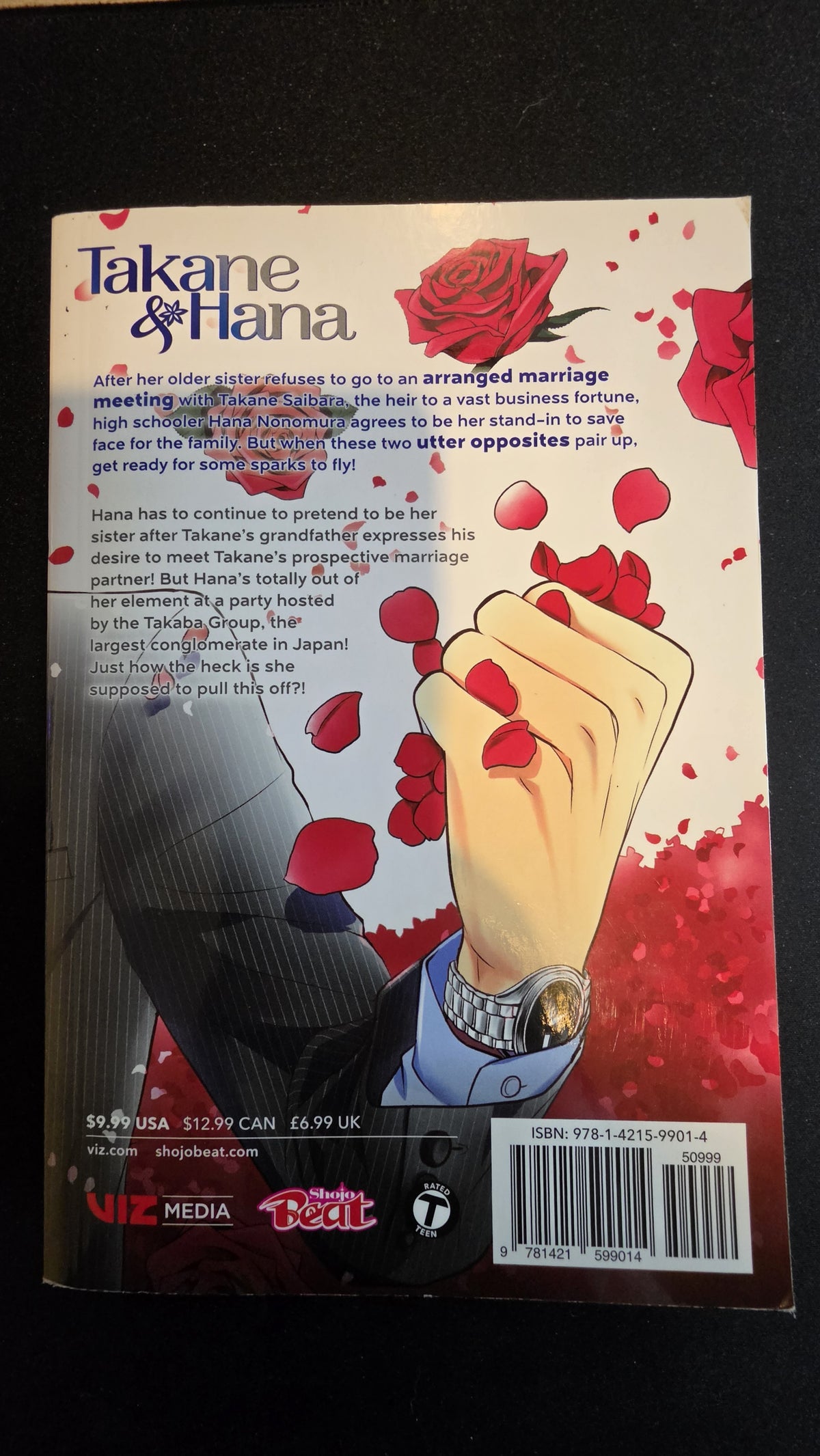Takane & Hana Volume 2 preowned actual copy back