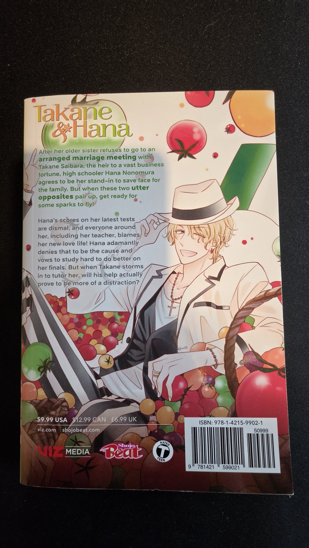 Takane & Hana Volume 3 preowned actual copy back