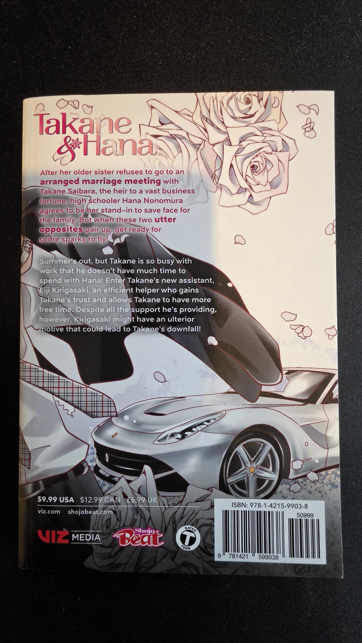 Takane & Hana Volume 4 preowned actual copy back