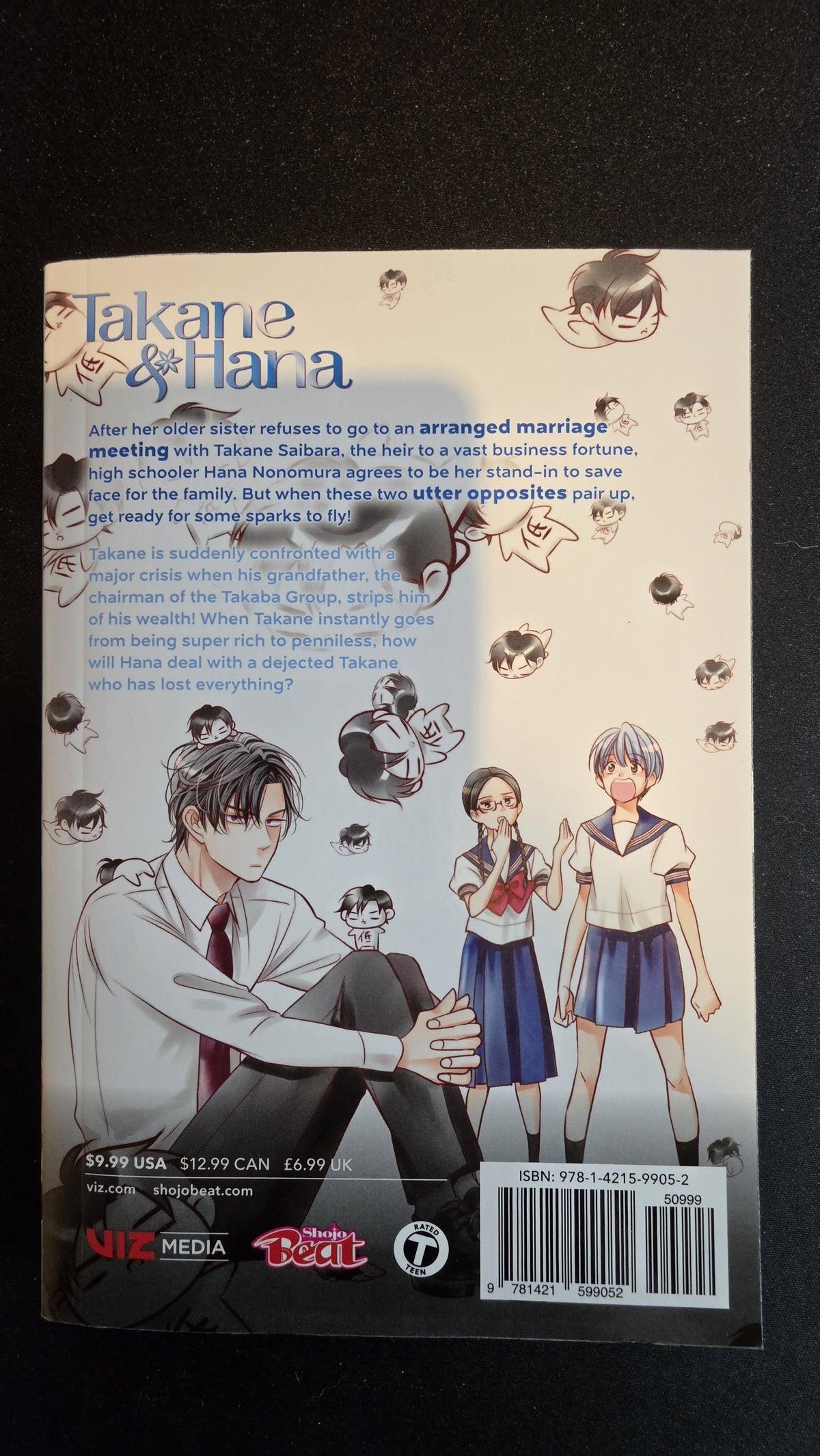 Takane & Hana Volume 6 preowned actual copy back
