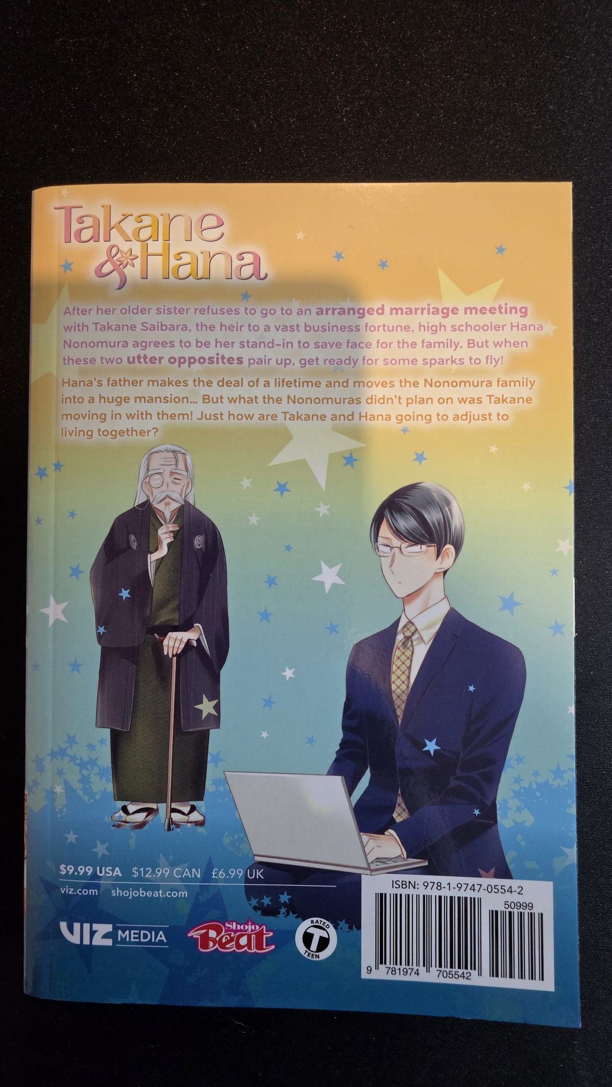 Takane & Hana Volume 9 preowned actual copy back