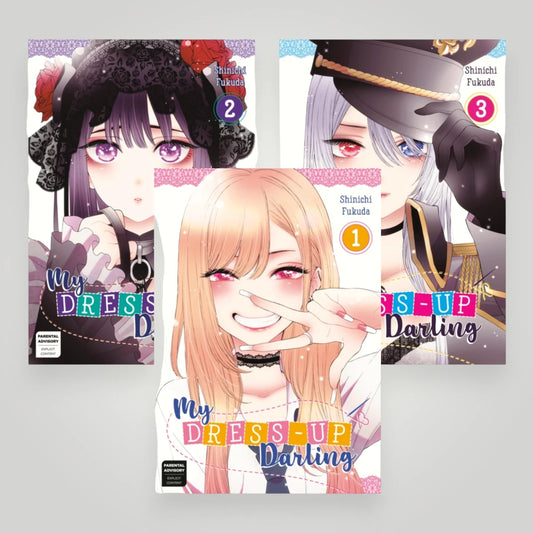 My Dress-Up Darling Starter Bundle Vol. 1-3 Manga English New