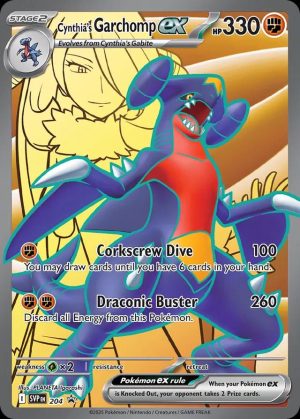 Garchomp ex | SVP204 Black Star Promo | Pokemon TCG | Single Raw Card