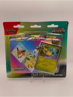Prismatic Evolutions Tech Sticker Collection Leafeon