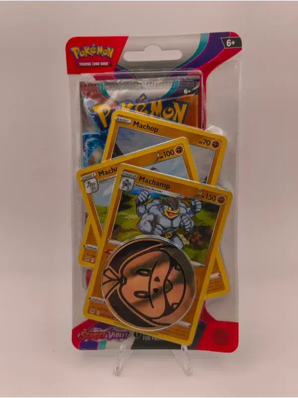 Machamp Scarlet & Violet Checklane Blister