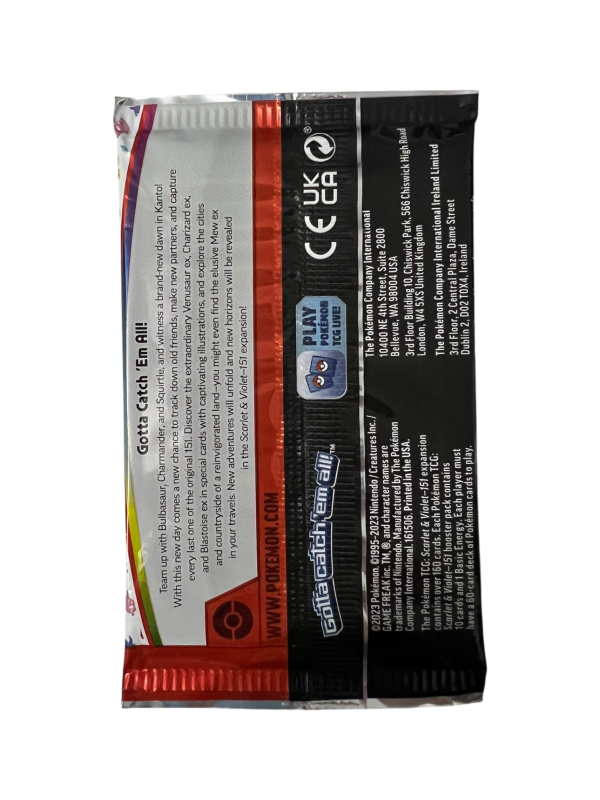Scarlet & Violet 151 Booster Pack | Pokémon TCG UK