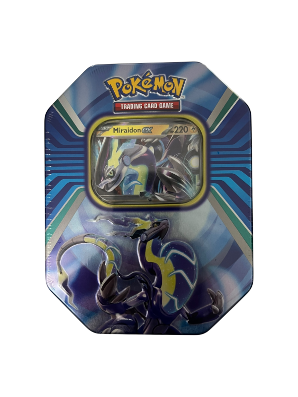 Paldea Legends Tin: Miraidon ex + 4 Boosters | UK