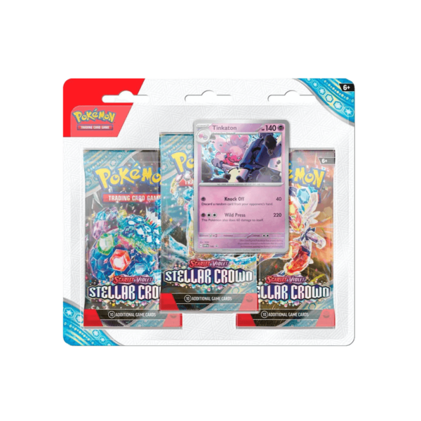 Stellar Crown 3-Pack Blister - Tinkaton Promo | Pokémon TCG