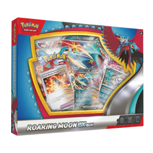 Roaring Moon ex Box | 3x Promo Cards | 4x Booster Packs | Pokémon TCG