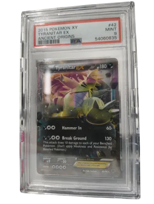 Tyranitar EX 42/98 PSA 9 Mint | Graded Pokémon Card UK