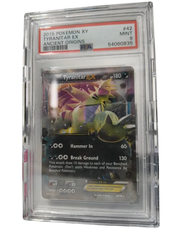 Tyranitar EX 42 PSA 9 - Pokemon TCG Graded Card