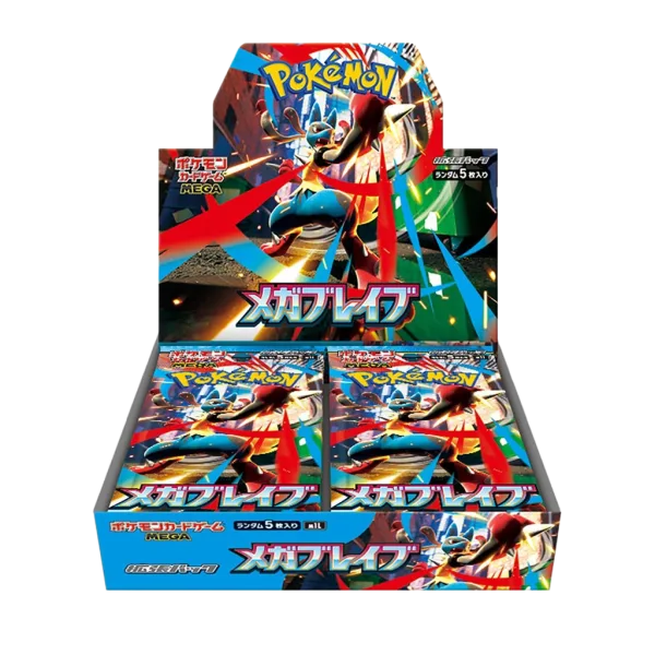 Pokémon TCG | Mega Brave Booster Box | Japanese (M1L)