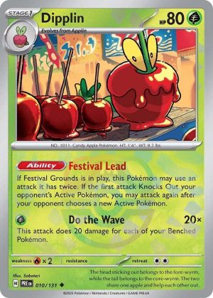 Dipplin | Master Ball Reverse 010/131 | Raw Single Card | Pokémon TCG