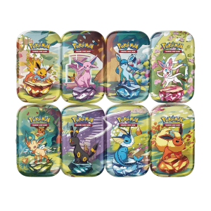Prismatic Evolutions Mini Tin | 2x Booster Packs | Pokémon TCG