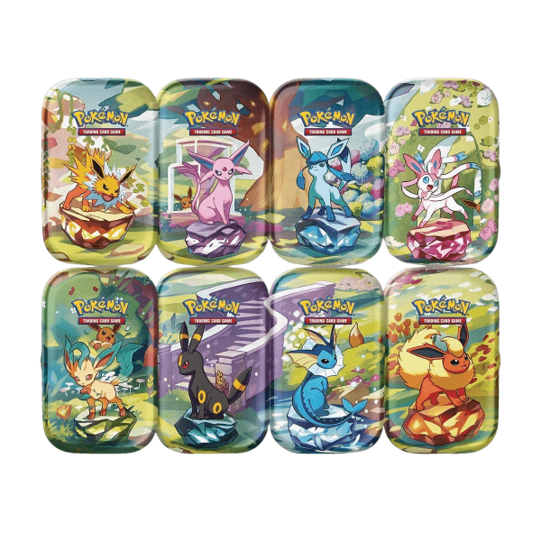 Prismatic Evolutions Mini Tin | 2x Booster Packs | Pokémon TCG