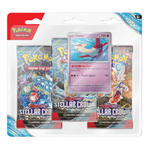 Stellar Crown |  Blister Pack | Latias Promo Card | Pokémon TCG