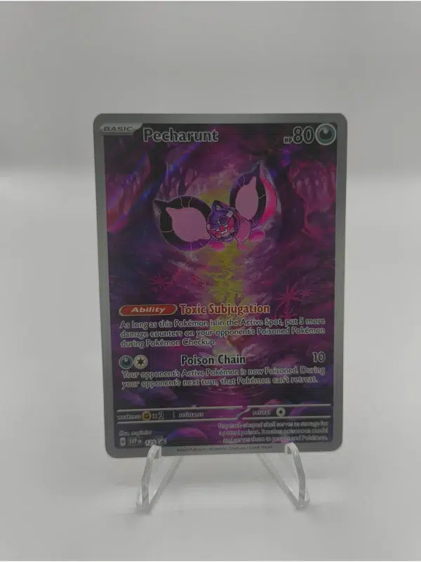 Pecharunt (SVP 129 Black Star Promo) - Front