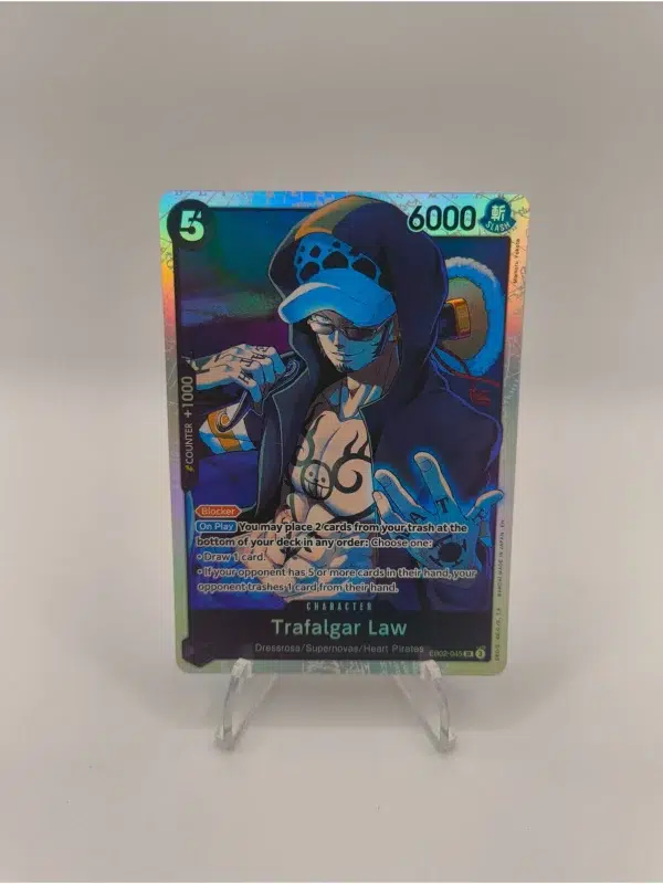 Trafalgar Law (Super Rare EB02-045) - Front
