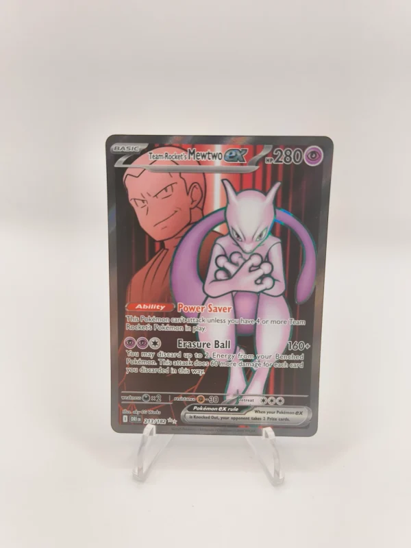 Destined Rivals - Team Rocket's Mewtwo ex #213 - English - NM - Front