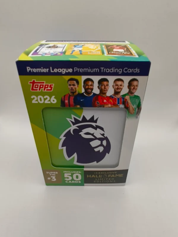 Premier League 2026 Trading Card Game - Super Tin - Sealed - Green