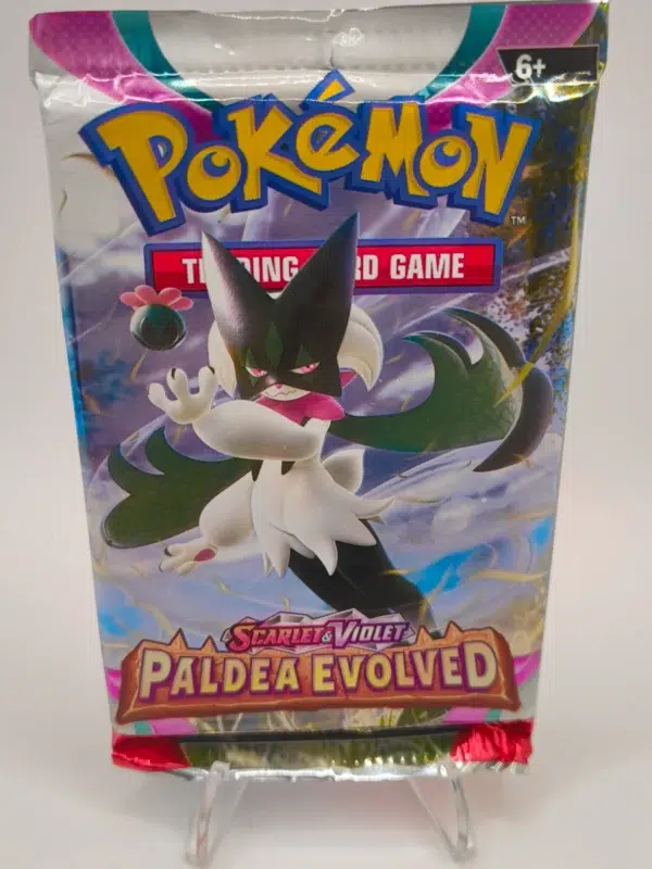 Pokemon Paldea Evolved Booster Pack - Random Artwork - Sealed