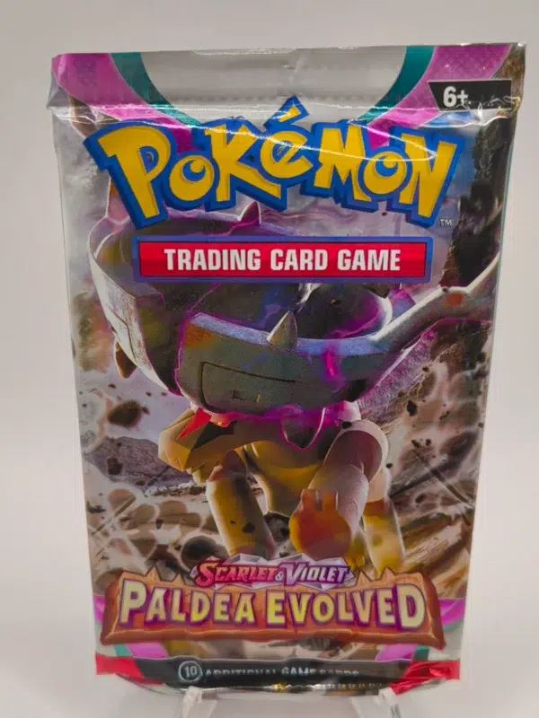 Pokemon Paldea Evolved Booster Pack - Random Artwork - Sealed