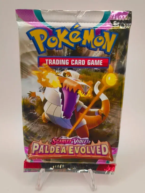 Pokemon Paldea Evolved Booster Pack - Random Artwork - Sealed