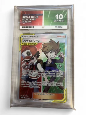Alter Genesis Red & Blue Secret Rare #108 JPN - Ace 10 Gem Mint