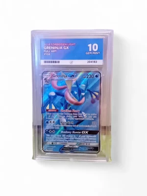 Forbidden Light Greninja GX Full Art #120 - Ace 10 Gem Mint